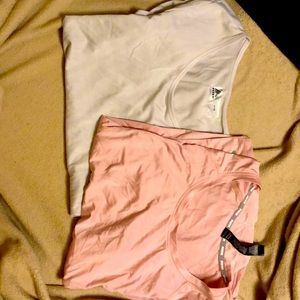 Two silk t-shirts